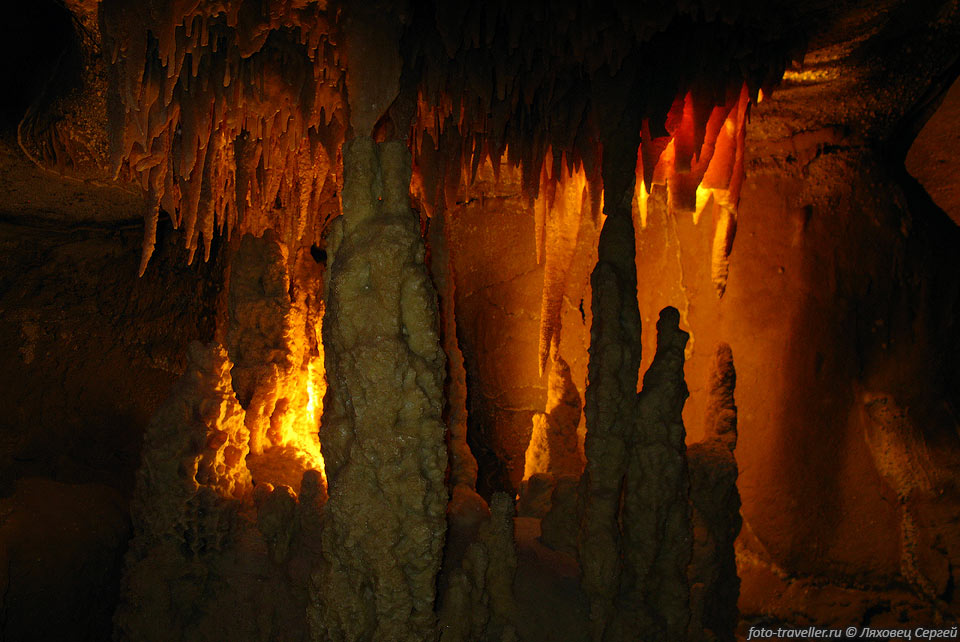 Пещера Сонора (Caverns of Sonora) самая красивая пещера Техаса 
и одна из самых красивых пещер мира