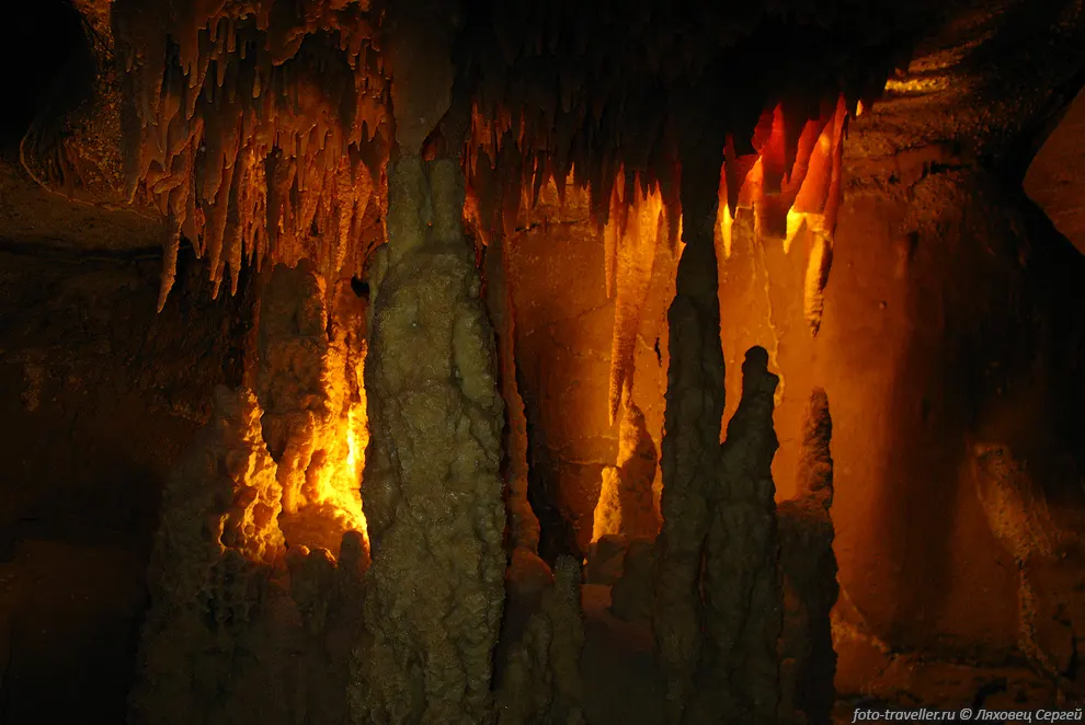Пещера Сонора (Caverns of Sonora) самая красивая пещера Техаса
и одна из самых красивых пещер мира