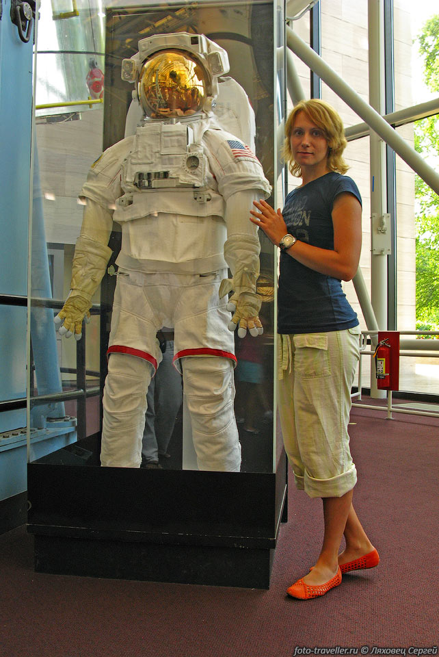 Космический скафандр в Музее Космонавтики