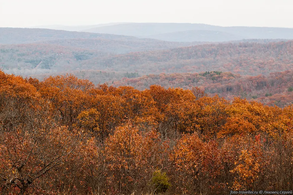  Панорама в национальном парке Таум Саук (Taum Sauk Mountain
State Park)