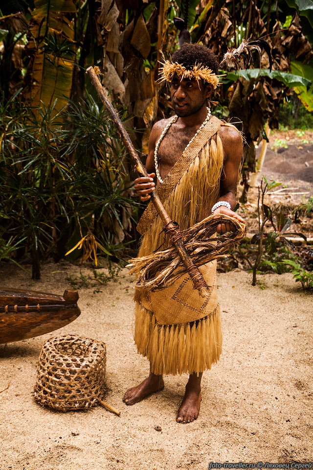 Посетили традиционную деревню Тафутуна (Tafutuna Cultural Experience, 
Tafutuna Island Tribe)