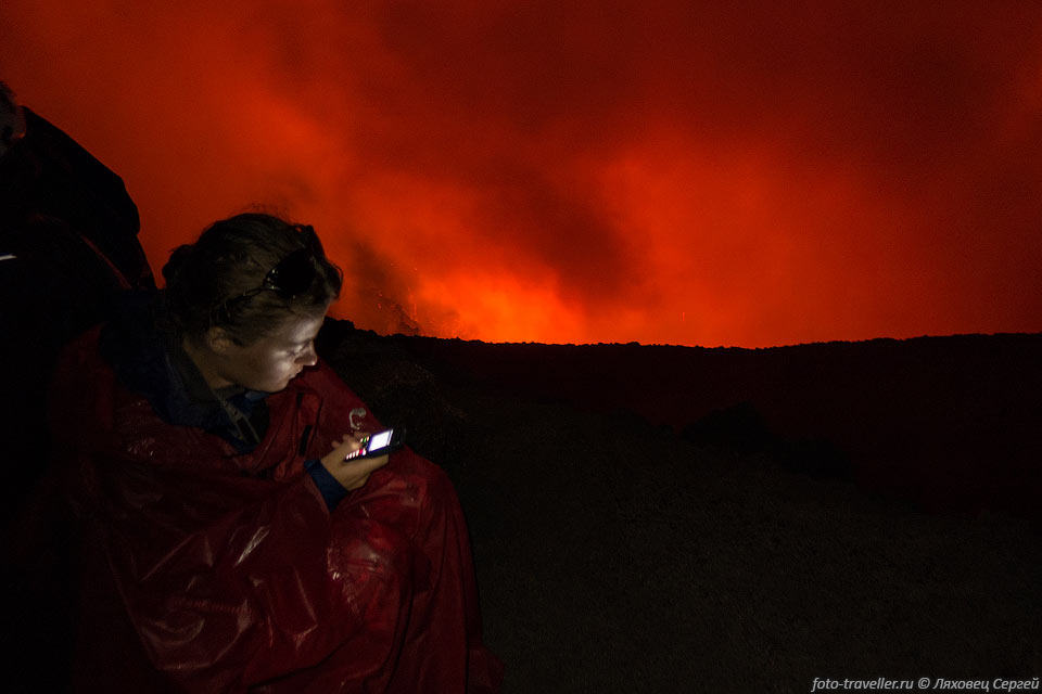 Отправка смс с вулкана Ясур