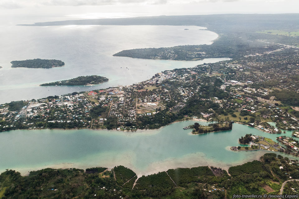 Порт Вила с воздуха.
Вануату - это одно из мест, которое обязательно нужно посетить!